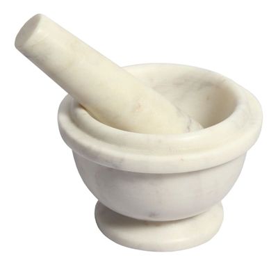 Marble Mortar & Pestle