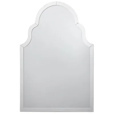 Mirror Framed Moroccan Arched Wall Mirror, 24x36