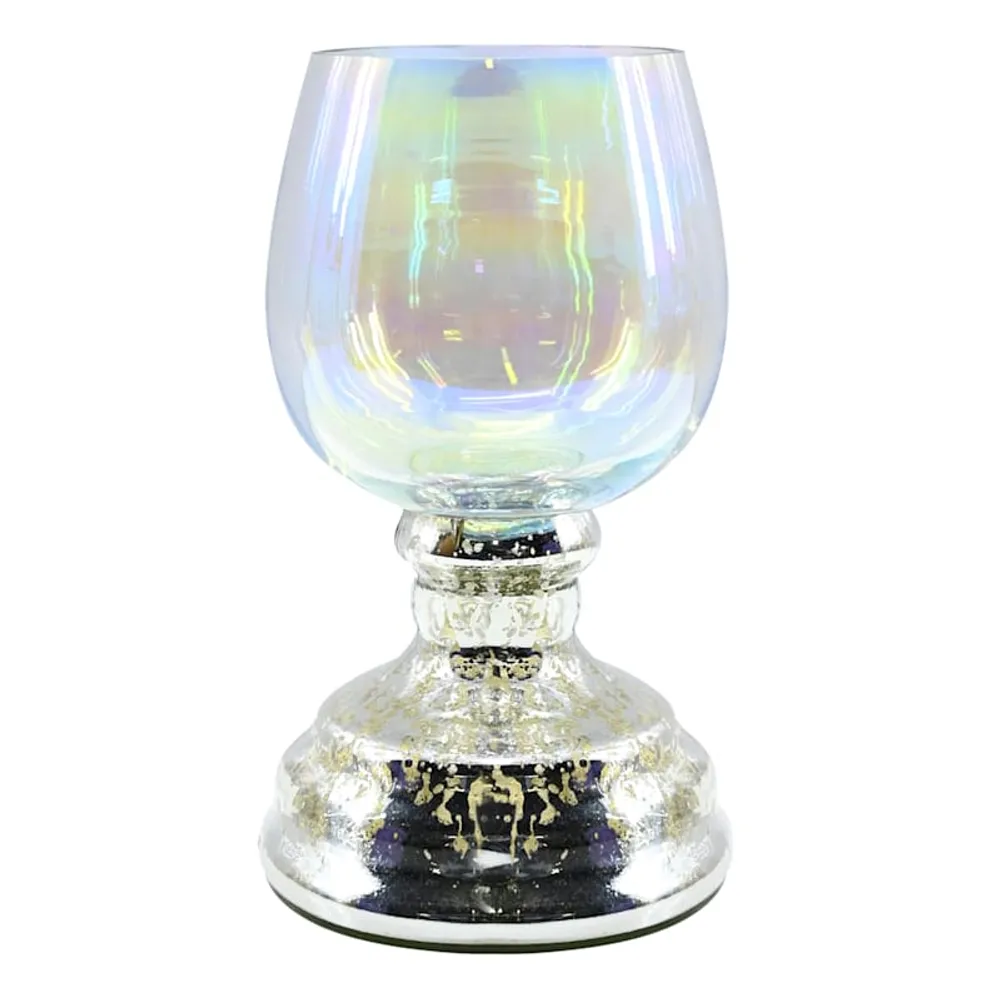 Mercury Glass Tealight Candle Holder