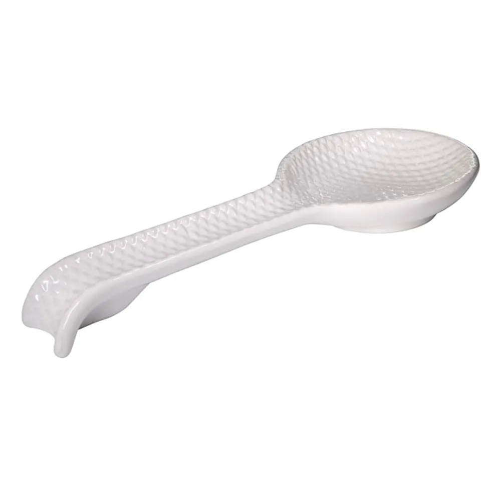 Basket Weave Spoon Rest, 11"