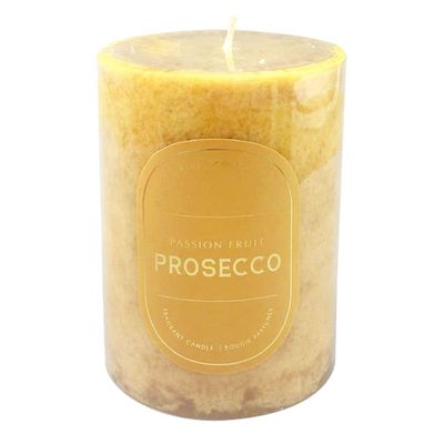 Passion Fruit Prosecco Scented Pillar Candle, 4"