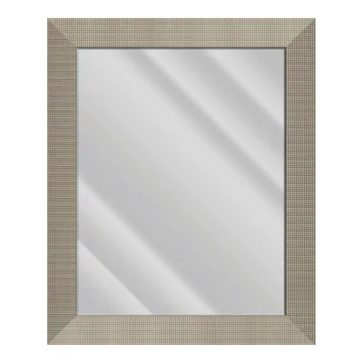 Bianca Pewter Rectangle Wall Mirror