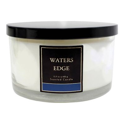 Blue Waters Edge Scented Jar Candle, 16oz