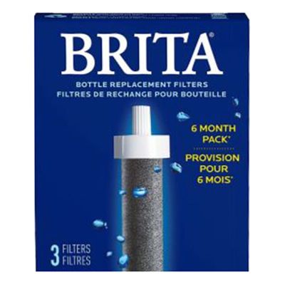 Brita 3-Count Water Bottle Replacement Filters