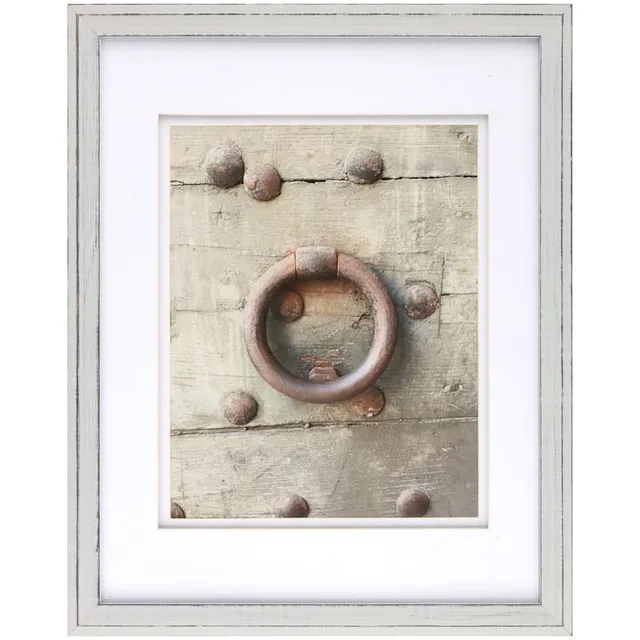 Pick & Mix 16x20 Matted to 11x14 Linear Wall Frame, White