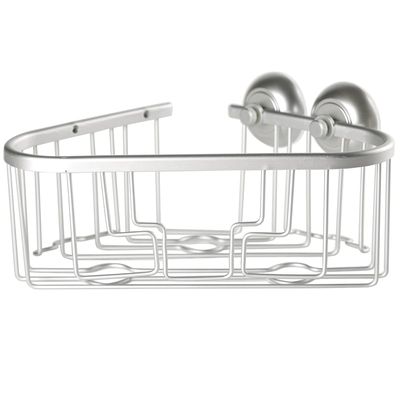2 Baskets 1 Soap Tray 2 Hooks 2 Razor Holders Decorative Flower Design