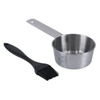 Sauce Pan with Silicone Basting Brush