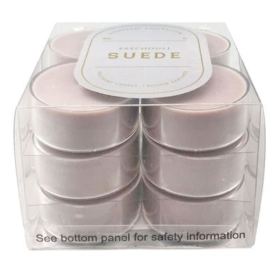 12-Pack Patchouli Suede Tealight Candles