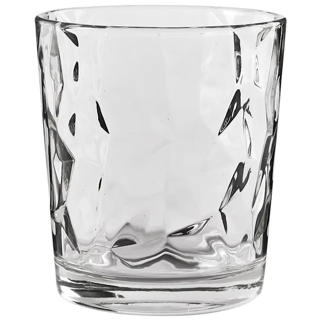 Bar One Set of 4 Point Double Old Fashioned Glasses, 11oz