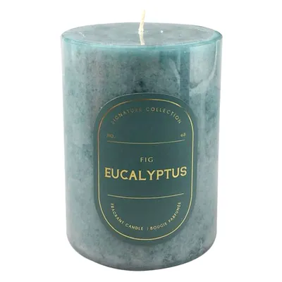 Eucalyptus Fig Scented Pillar Candle