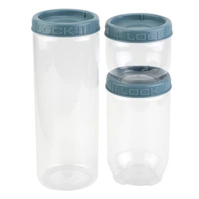 Set of 4 Mini Optic Spice Jars, 4oz