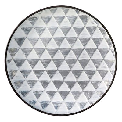 17X17 Metal Round Wall Plate