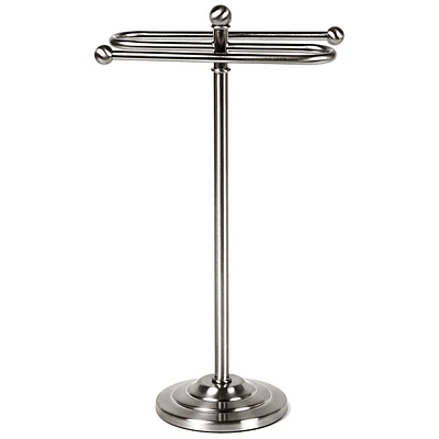 Metallic Toilet Paper Stand, 13"