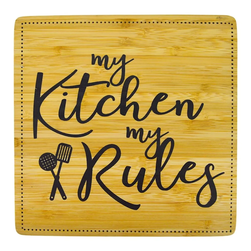 My Kitchen My Rules Square Trivet