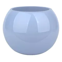 Blue Milk Glass Vase