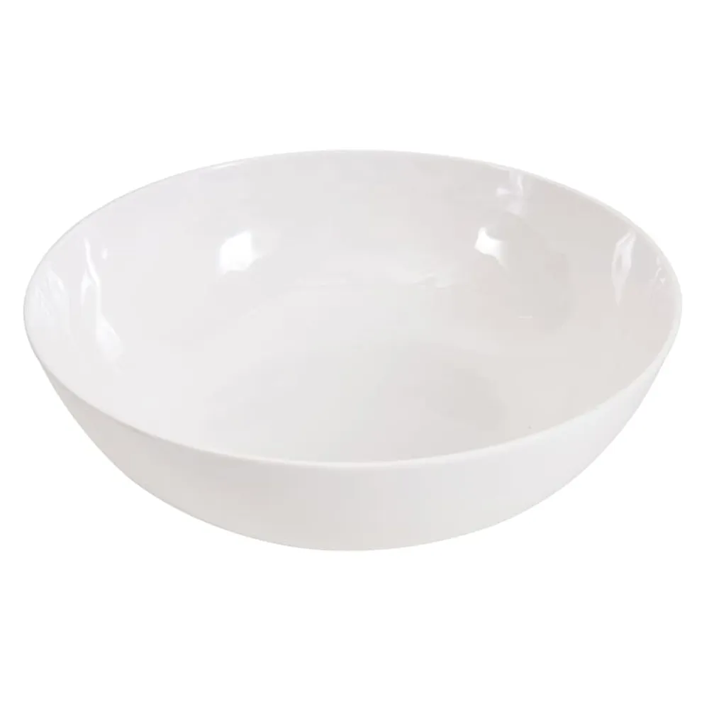 Embossed Melamine Serving Bowl