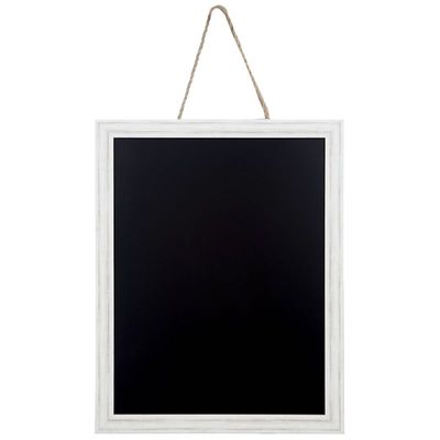 12X16 Whitewash Ridged Profile Hanging Chalkboard