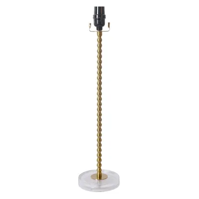 22in. Gold Metal Table Lamp