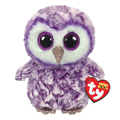 Ty Beanie Boos Moonlight The Purple Owl