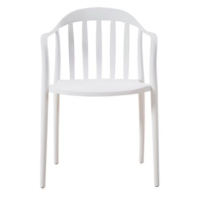 Barton White Outdoor Chair