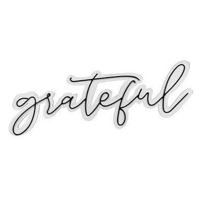24X9 Grateful Wall Art