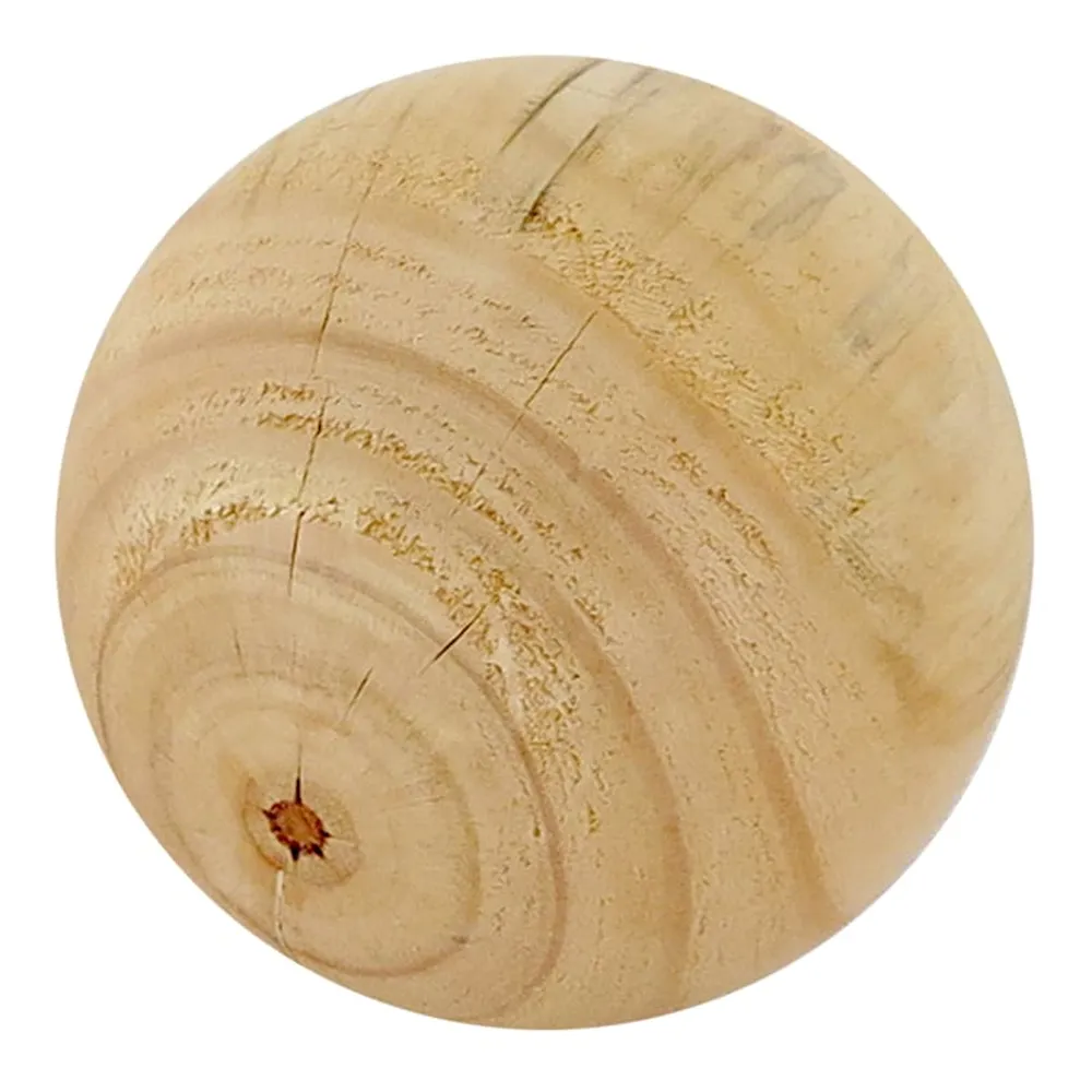 Wooden Decorative Ball, 5"