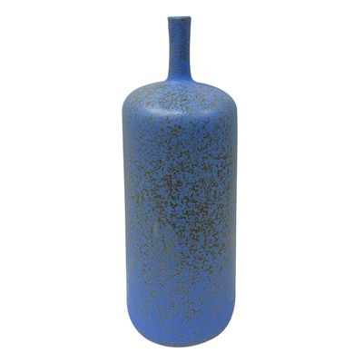 Emily Cornflower Blue Bottle Vase