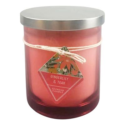 Gingerlily & Teak Scented Jar Candle, 11oz