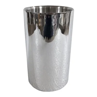 Silver Metal Wine Cooler