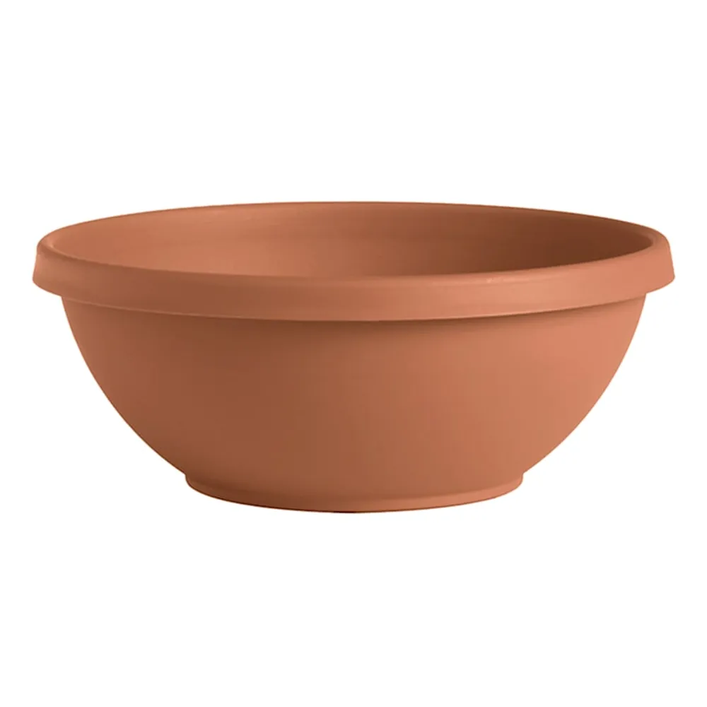 Terracotta Terra Living Bowl Planter, 14"