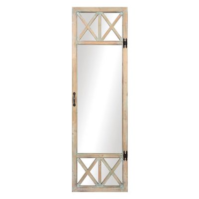 19X60 Wood Leaner Mirror
