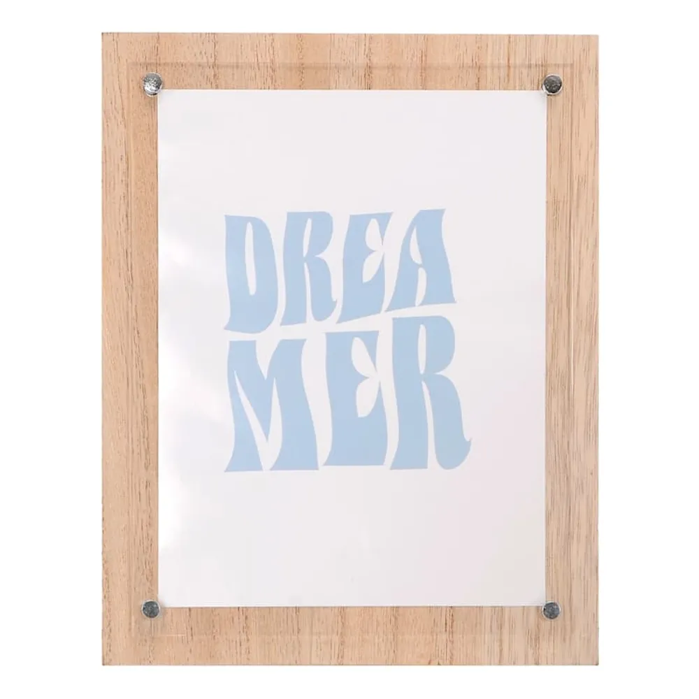 Dreamer Block Sign, 8x10