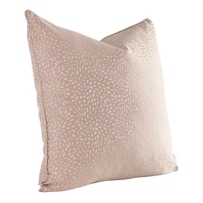 Pink Magnolia Throw Pillow, 24"