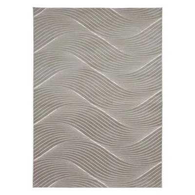 B758) Channing Beige Swirled Area Rug