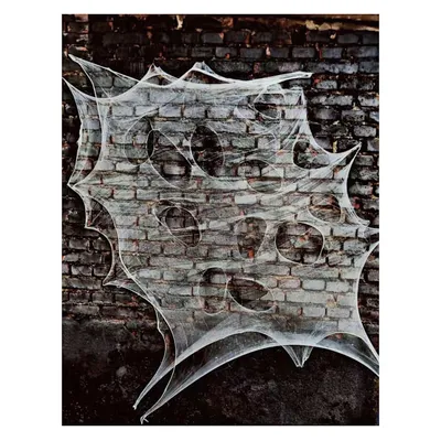 Halloween Spider Web Decor, 78"