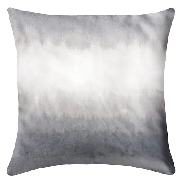 Gillmore Grey Velvet Throw Pillow, 24