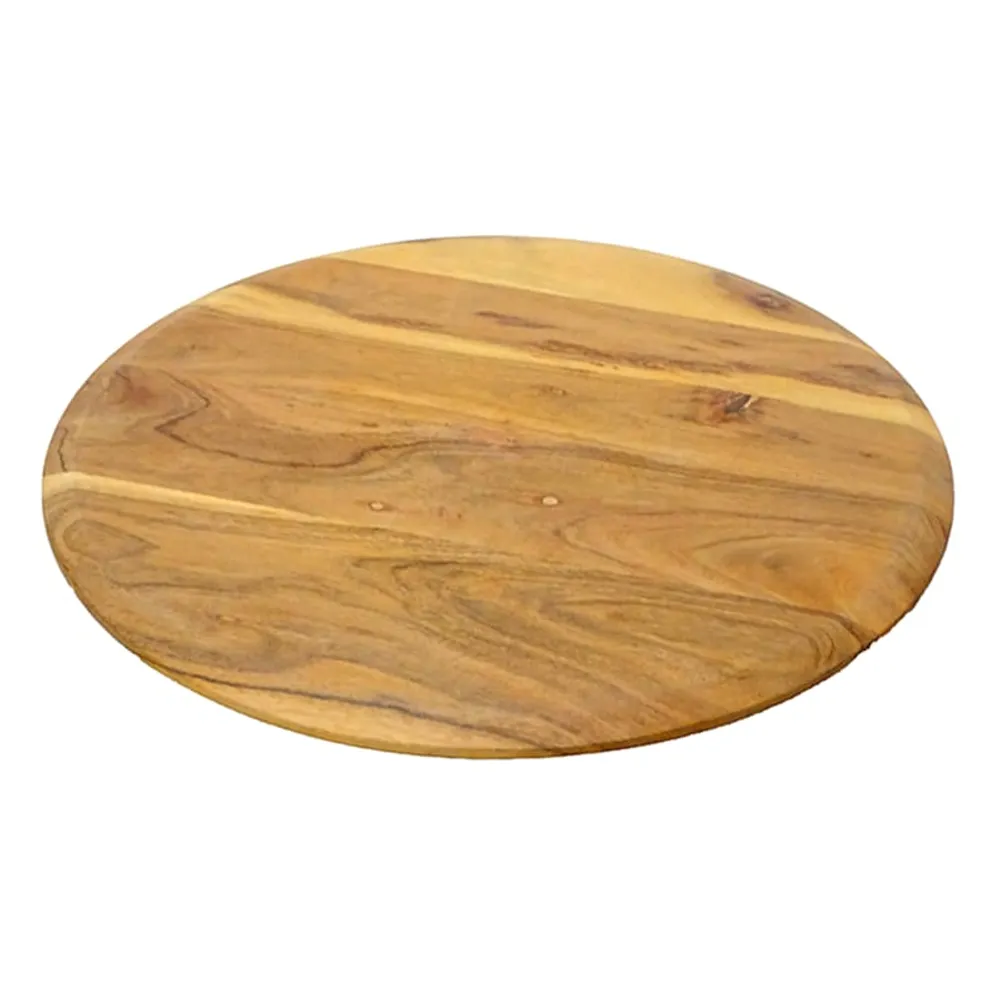 Rotating Acacia Wood Lazy Susan