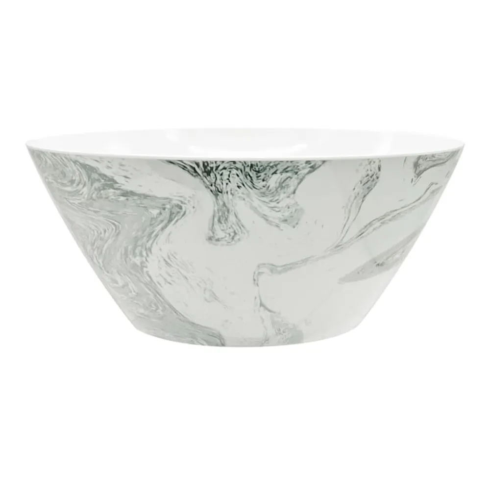 Marbled Melamine Serving Bowl