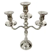 Silver Candelabra, 12"