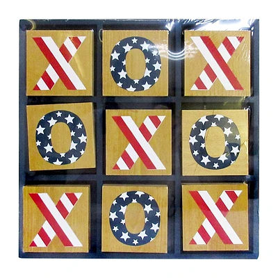 Patriotic Tic-tac-toe Game, 10"