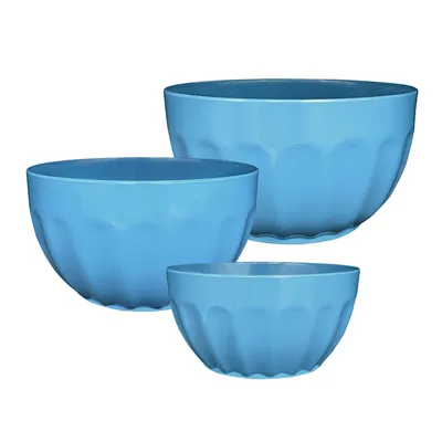 Set of 3 Melamine Mixing Bowls