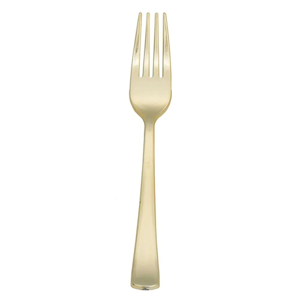 Set of 24 Gold Fork Set