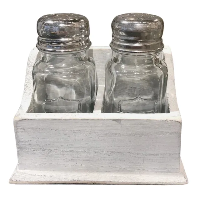 Carmine Salt & Pepper Shaker Set