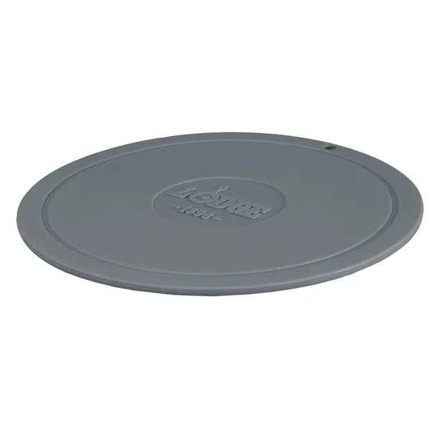 Lodge Round Deluxe Silicone Trivet - Stone Gray