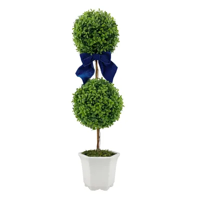 Boxwood Double Ball Topiary