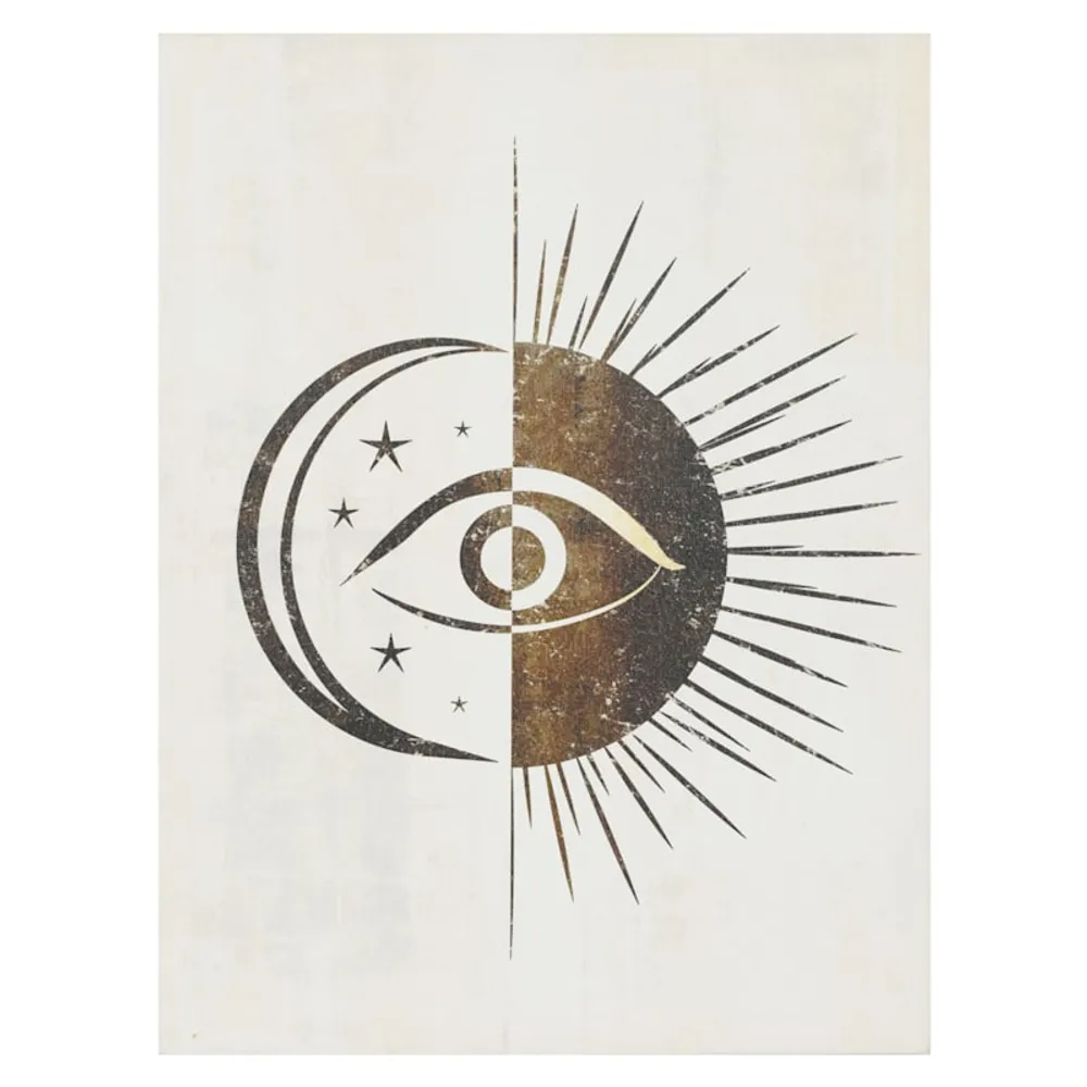 Celestial Eye Canvas Wall Art, 12x16