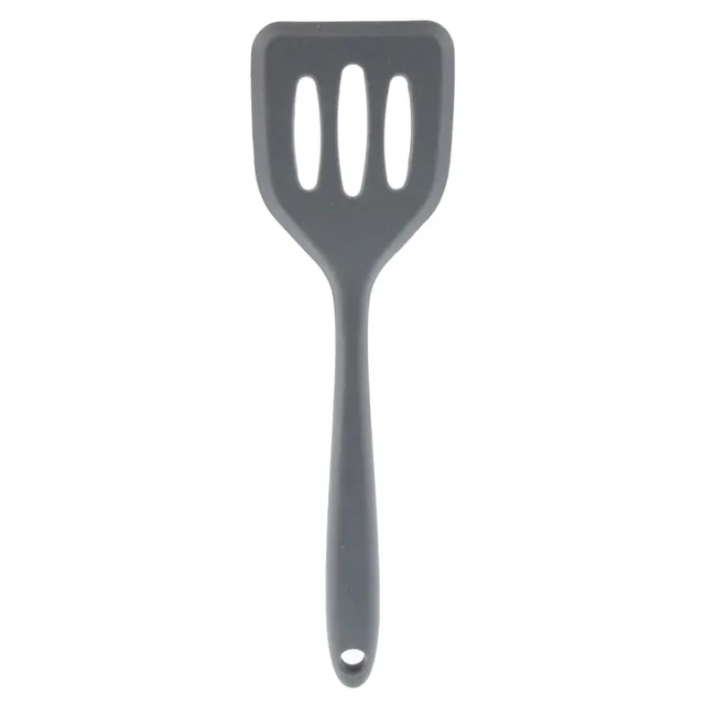 At Home Gourmet Nylon Slotted Turner, Black