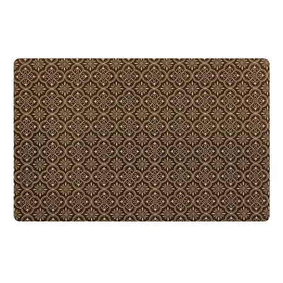 at Home Micro LoPro Textured Kitchen 23 x 36 Grey Rug