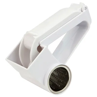 White Rotary Cheese Grater