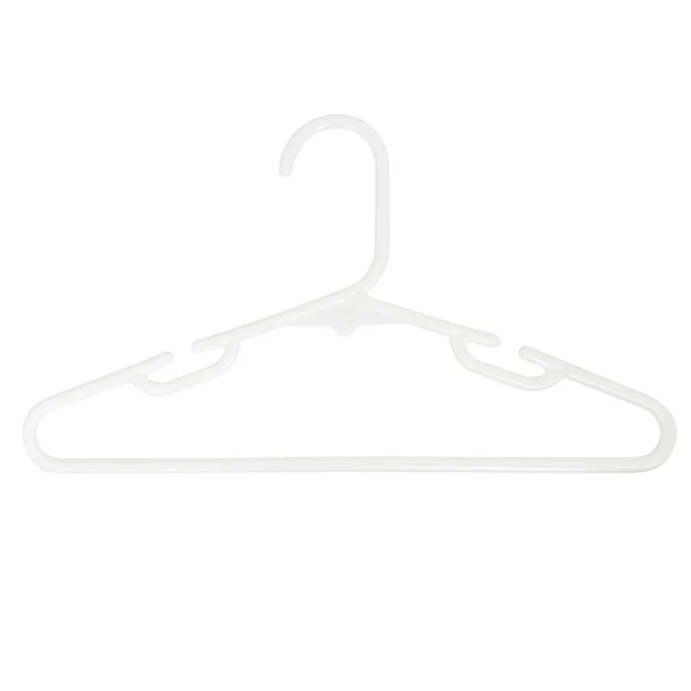 Tiny Dreamers 10-Piece Kids Velvet Hanger, Grey